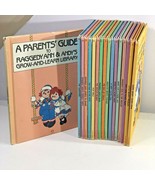 1988 Raggedy Ann and Andy Grow Learn Library 1-16 w/ parents guide Set H... - $68.30