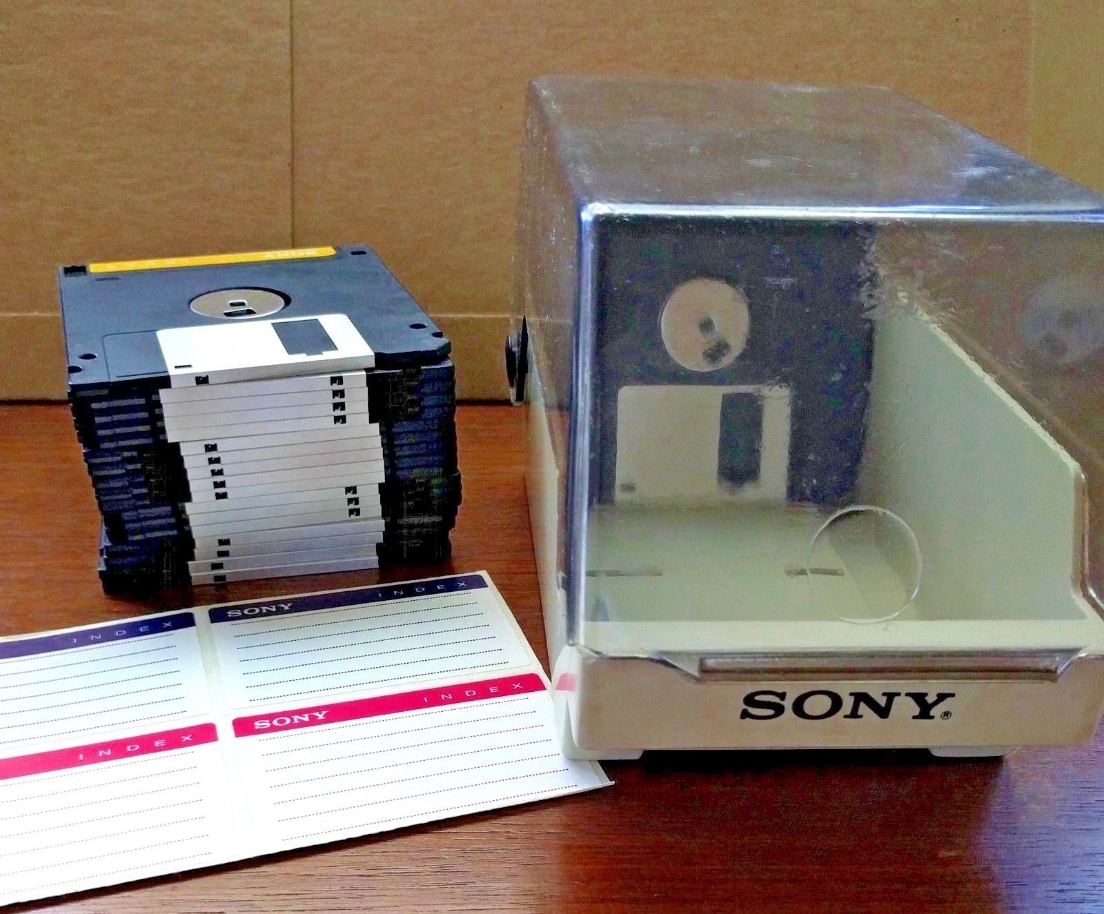 Sony-2HD Micro Floppy Diskettes Mac formatted