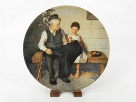 Norman Rockwell Collector Plate, &quot;The Lighthouse Keeper&#39;s Daughter&quot;, #14... - $6.81