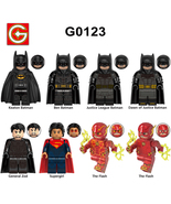 8pcs Super Hero Peripheral Toys Batman Flash Building Blocks Toys - $21.85