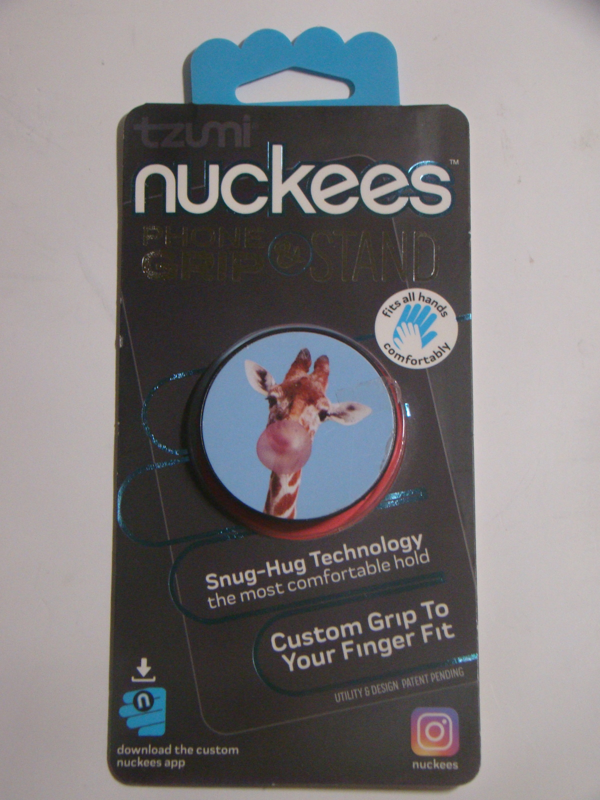 Nuckees Phone Grip And Stand Blue Purple New Mounts And Holders