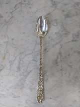 Repousse Sterling Silver Iced Tea Spoon Kirk & Son Antique Silverware No Initial - $54.50