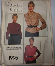 Vogue Misses’ Blouse Size 14 #1995 - $5.99