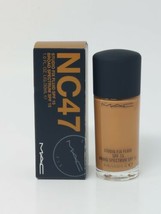 New Authentic MAC Cosmetics Studio Fix Fluid SPF 15 Foundation NC47 - $23.36