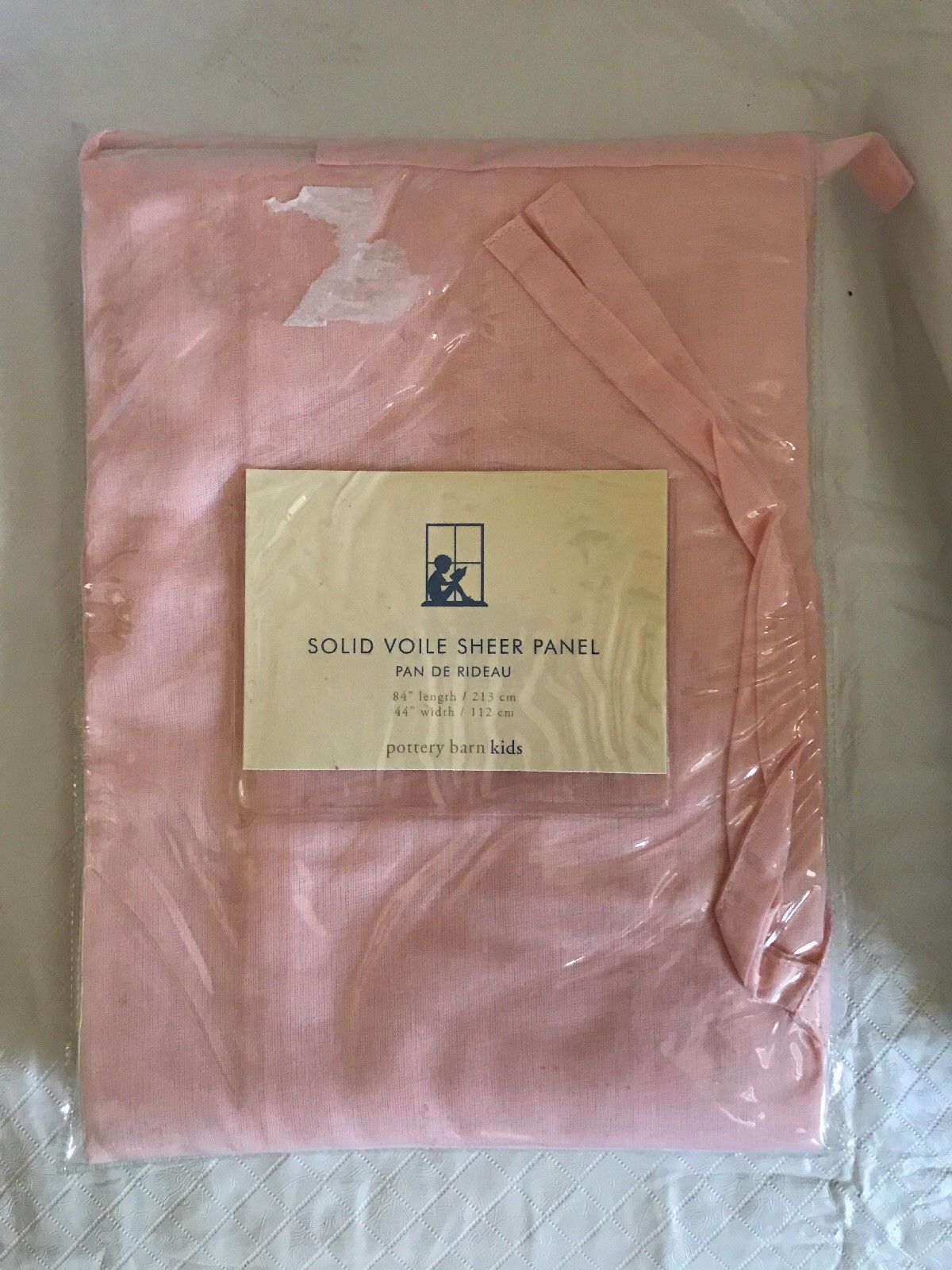 Pottery Barn Kids Solid Voile Sheer Pink And 50 Similar Items