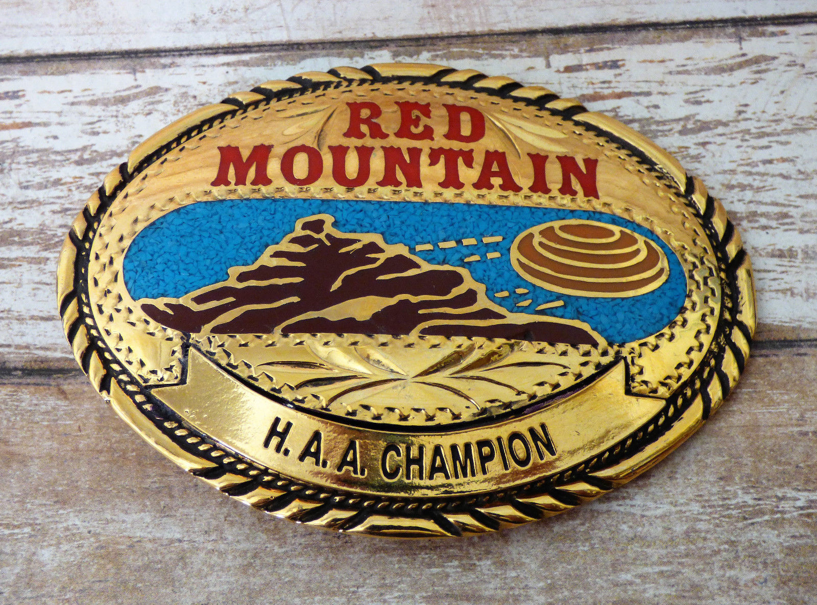 Red Mountain Arizona Trap and Skeet Shooting HAA Champion Trophy Belt