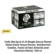 HEB Cafe Ole Value Pack 100 ct Texas Pecan, Snickernut, San Antonio, Houston - $98.97