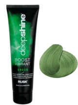 Rusk Deepshine Boost Vibrant Green Color Depositing Conditioner, 3.4oz