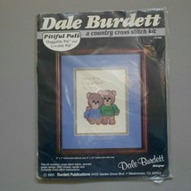 Dale Burdett Pitiful Pals"Huggable Pal & Lovable Pal"-a country cross stitch kit - $11.80