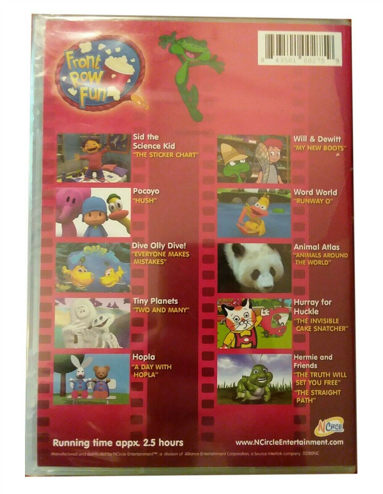 "Front Row Fun" Kids DVD presented by NCircle Entertainment Toys-R-Us