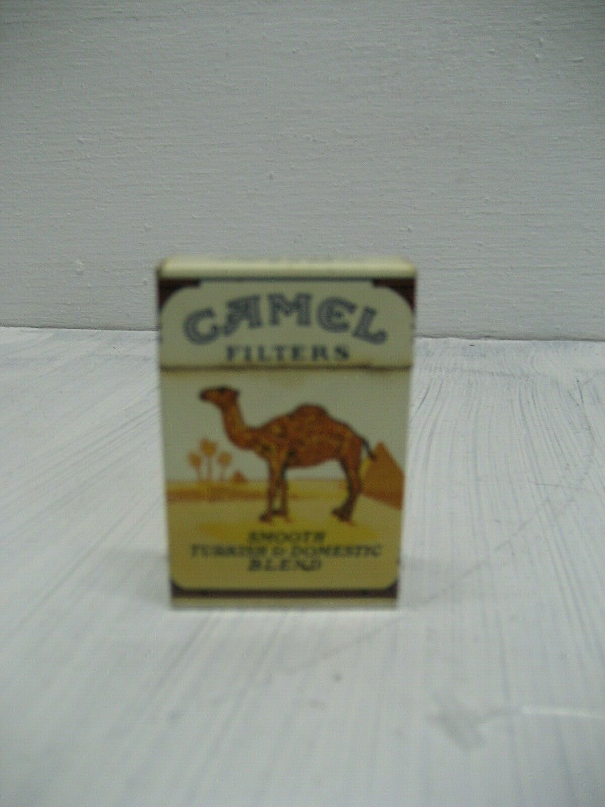 vintage camel hard pack lighter with flip top - Camel