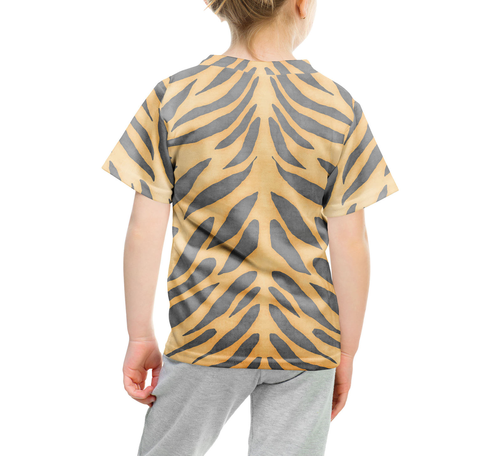 shiny tiger print shirt