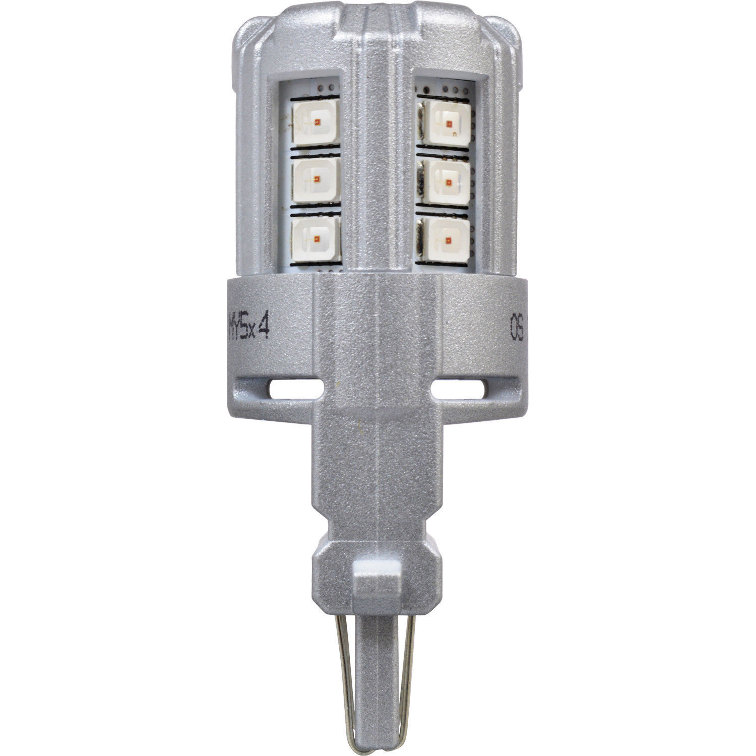 2-PK SYLVANIA 3047 Red LED Automotive Bulb - Light Bulbs