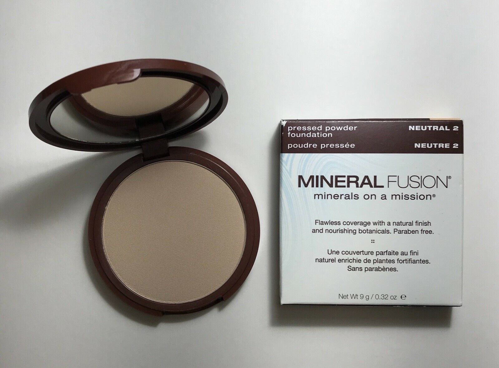 Mineral Fusion Natural Brands Vegan Pressed Powder Foundation in color