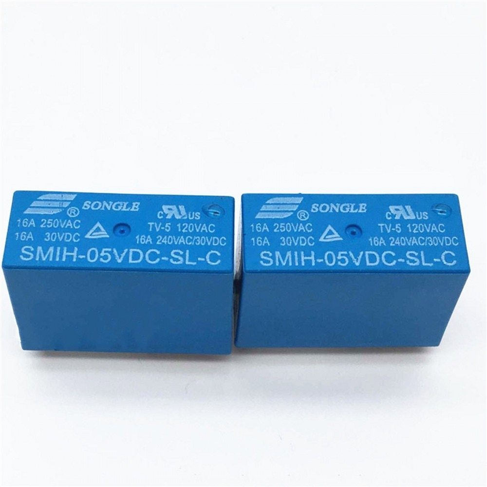 SMIH-05VDC-SL-C SMIH-12VDC-SL-C SMIH-24VDC-SL-C 05 12 24 V Relays 16A ...