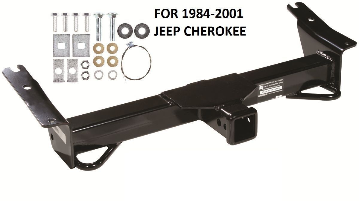 19842001 JEEP CHEROKEE DOWNSIZE TRAILER HITCH FRONT MOUNT 2" RECEIVER