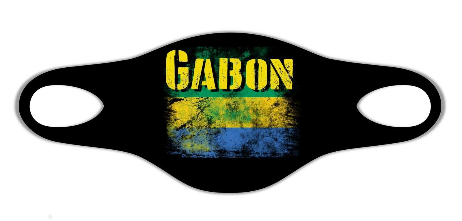 Gabon National Flag Soft Face Mask Protective Reusable washable Breathable