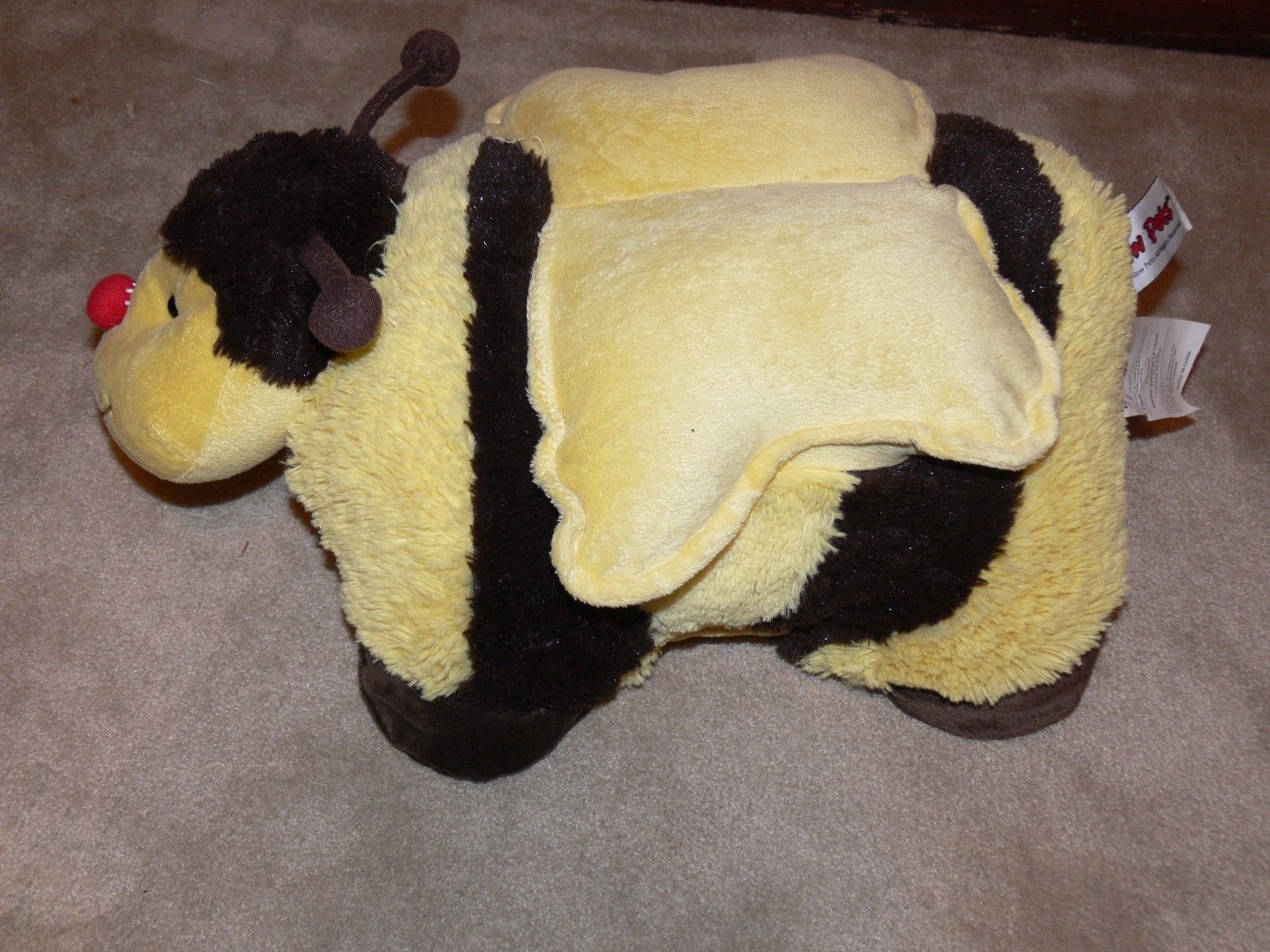 Pillow Pets Buzzing Bumble Bee Yellow And 50 Similar Items
