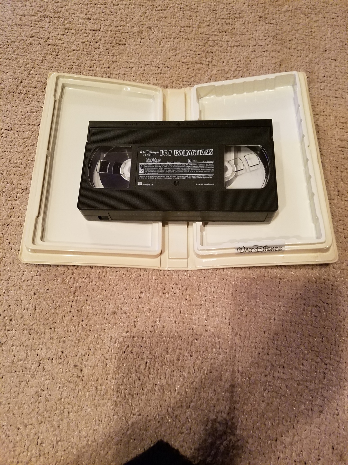 Disney's 101 Dalmatians black diamond edition VHS tape VHS Tapes