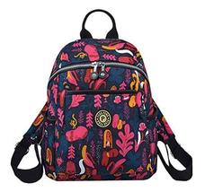 Gentle Meow Women Zipper Backpack Water Resistant Under 13-Inch Laptop, ... - $42.63