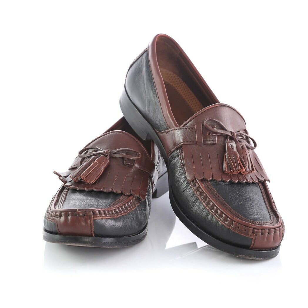 johnston and murphy black loafers