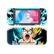 Nintendo Switch Lite Console Skin Decals Stickers Super Saiyan Goku Dragon Ball - $9.50