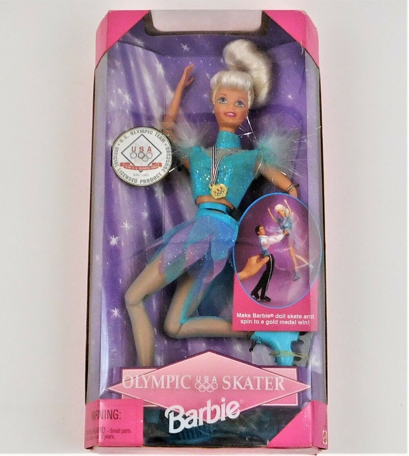 olympic skater barbie 1998