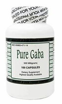 NEW Montiff Pure Gaba Supplement 500 milligrams 100 capsules - $26.22