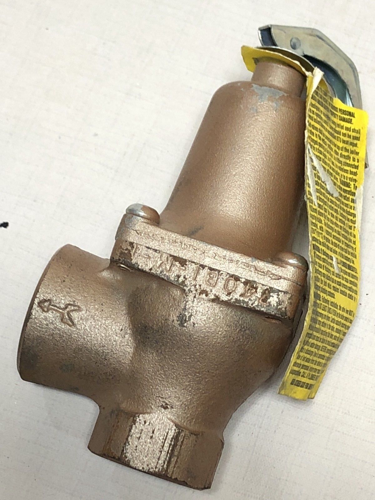 WATTS M1 3/4" 740 50lb 1,352,000 BTU/HR Pressure Safety Relief Valve