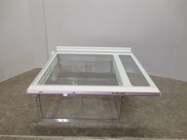 Amana Refrigerator Glass Shelf W/SLEEVE (Scratches) # 10370029 D7698112 D7862990 - $70.00