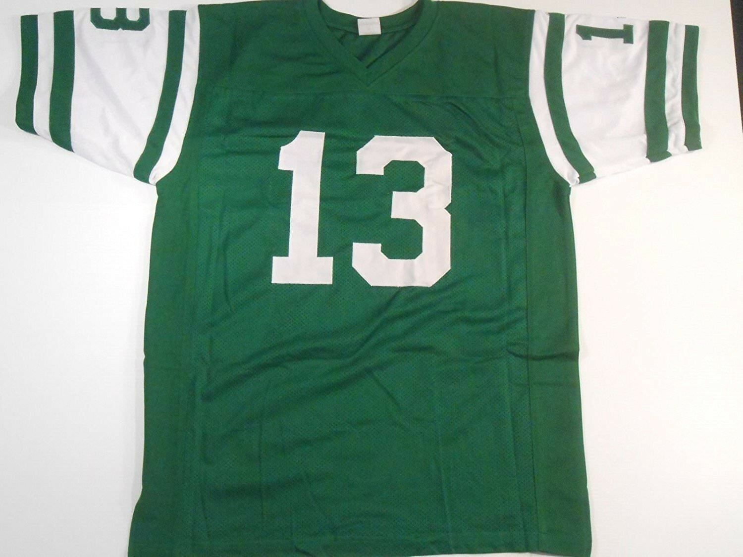 UNSIGNED CUSTOM Sewn Stitched Don Maynard Green Jersey - M, L, XL, 2XL ...