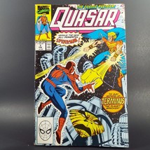 Quasar 7 Marvel Comics February 1990 vs Spider-Man Terminus - $4.99