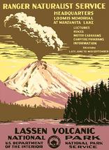 Lassen Volcanic National Park - 1938 - Travel Poster - $9.99+