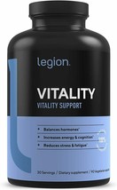Vitality Support Natural Wellness Supplement w/DHEA 100mg, Rhodiola Rosea, - $61.37