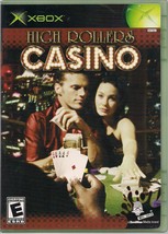 High Rollers Casino Microsoft Xbox 2004 Case Game and Manual - $2.79