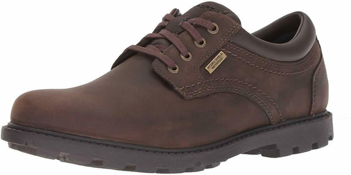 ROCKPORT Men's Hydro Shield Oxford Shoe (Without Box) - Casual Shoes
