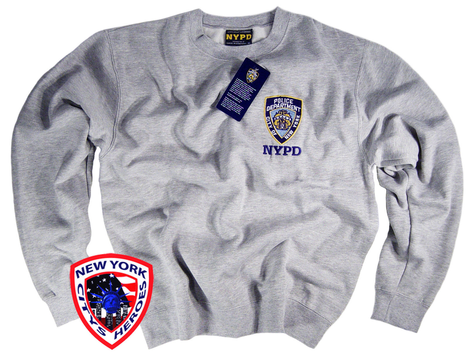 NYPD Shirt Hoodie Sweatshirt Officially Licensed by The New York City ...