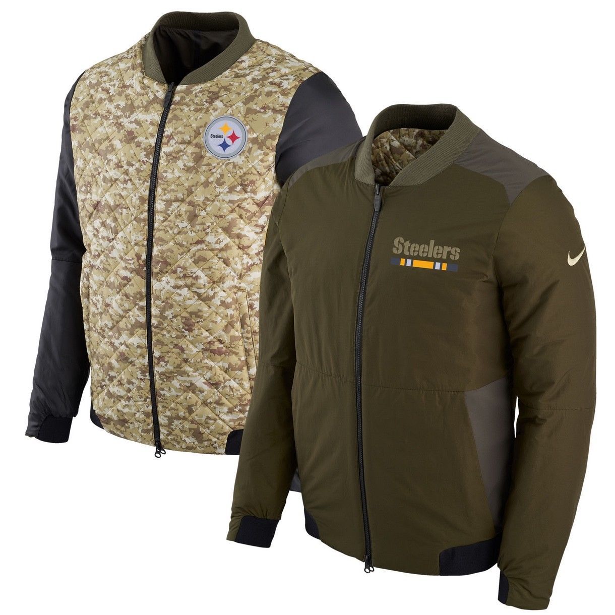 salute to service steelers jacket