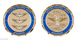 Army Aviation Master Senior Basic Badge 1.75" Challenge Coin Senior Master Basic - $23.74