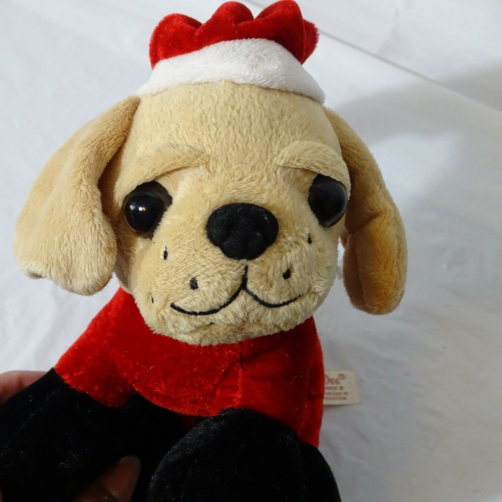 christmas stuffed dogs