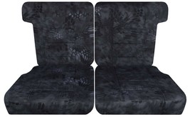 50-50 split Rear seat covers only fits 1984-1990 Ford Bronco II   camouflage - $74.44