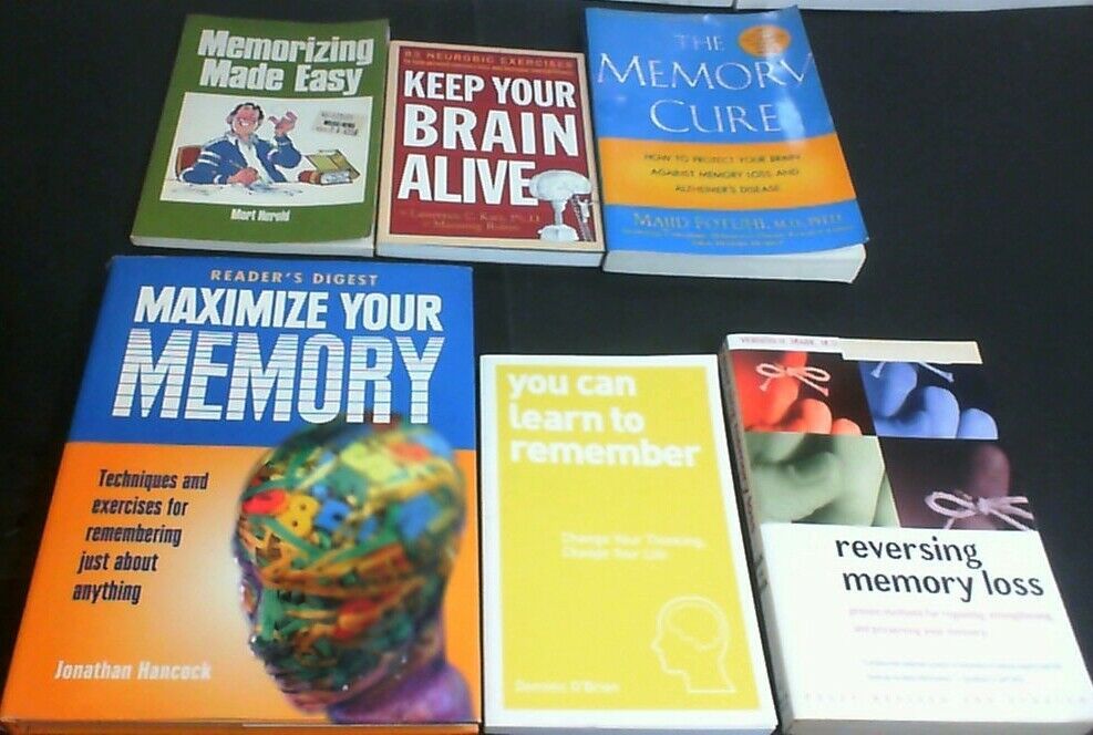 7 Books about How on How to Maximize Your Memory & Reversing Memory Loss Nonfiction