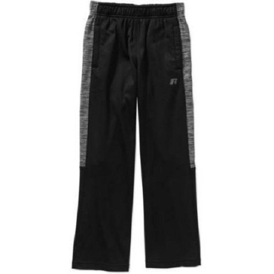 Image of Russell Athletic Tech Fleece pants, Black, Small 6-7