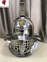Roman Gladiator Helmet Medieval Armor Wearable Cosplay Costume