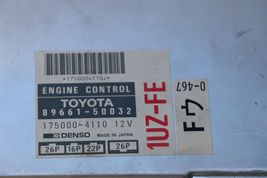 Toyota Lexus ECM ECU PCM Engine Control Module Computer 89661-50032 image 4