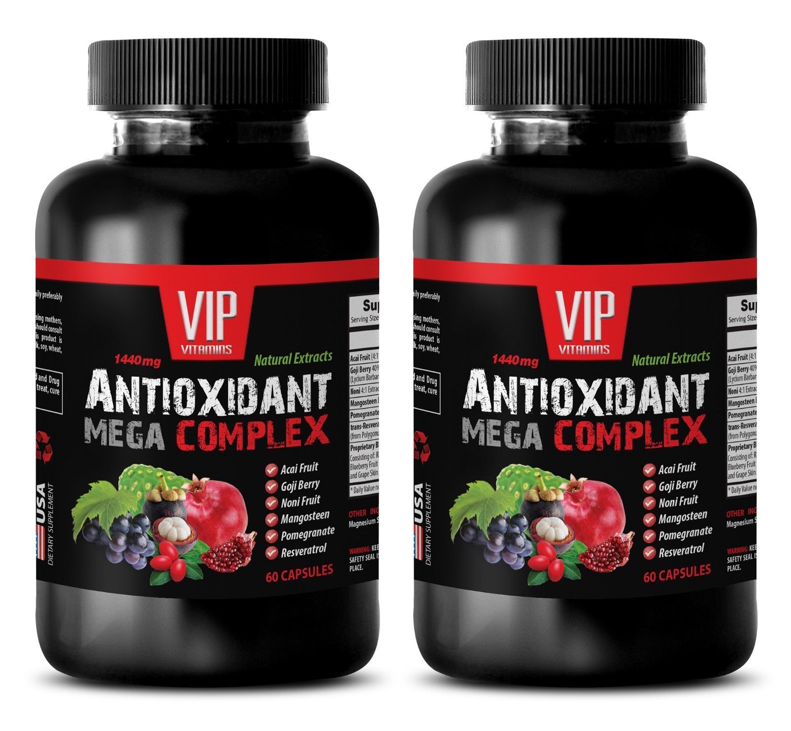 Antioxidant pills ANTIOXIDANT MEGA COMPLEX 2B Pomegranate extract