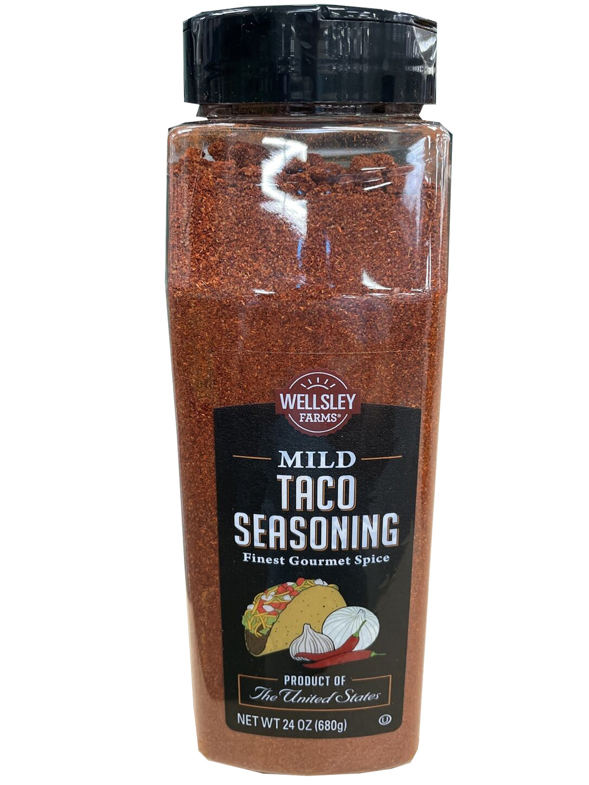 wellsley farms mild taco seasonic finest gourmet Spice USA product 24