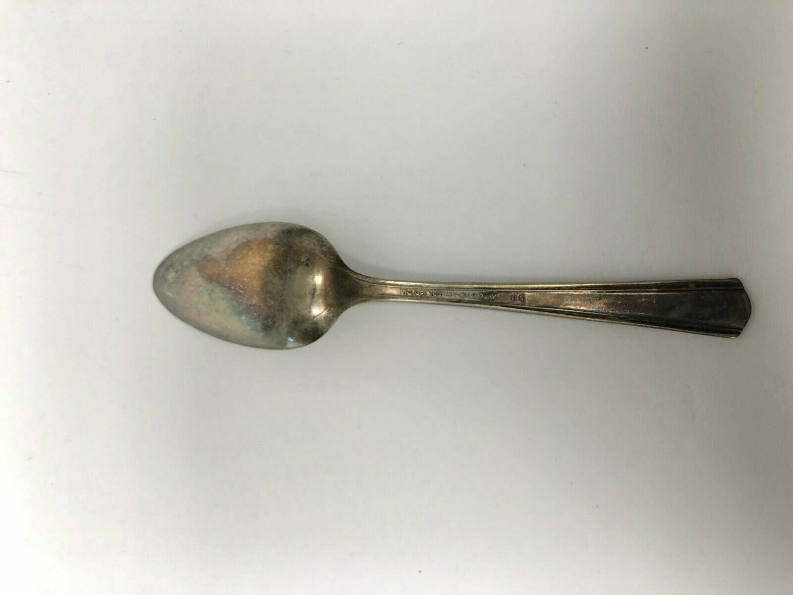 Victor S. Co. A1 + Overlay IS Teaspoon, 6", Antique Flatware & Silverware