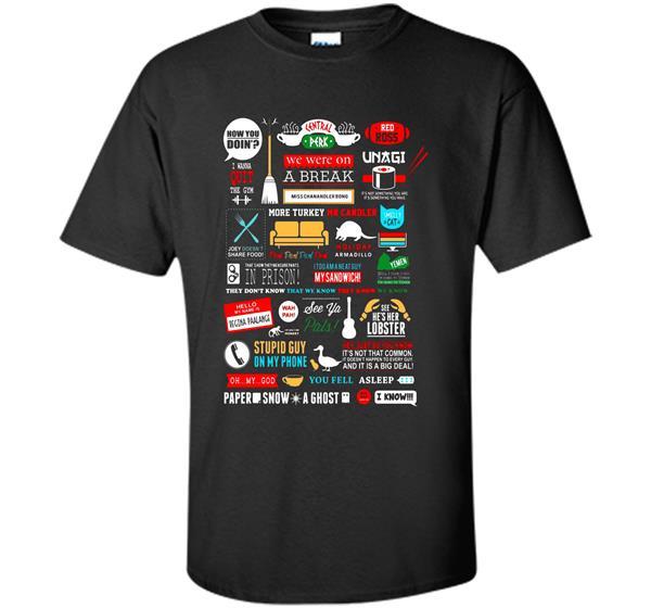 Image of Central Perk You fell asleep I Know Friends Quotes-BN T-Shirt Men