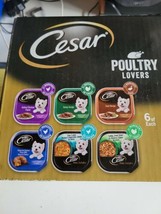 CESAR Soft Wet Dog Food Classic Loaf in Sauce Poultry Lovers Variety Pac... - $39.59